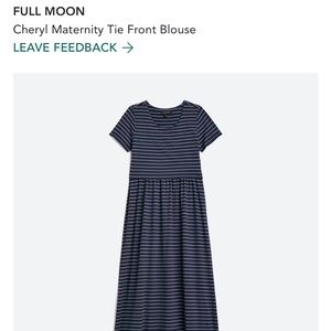 41 Hawthorn maternity and nursing maxi dress, size M, like new condition